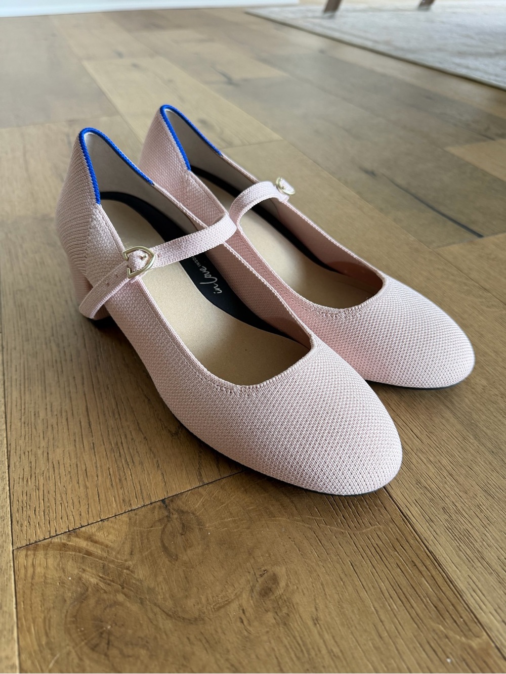 Rothy's The Mary Jane Heel Ballerina Size 7 Pink